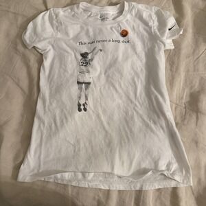 Nike Caitlin Clark 22 This Was Never A Long Shot T‎ Shirt Women's S